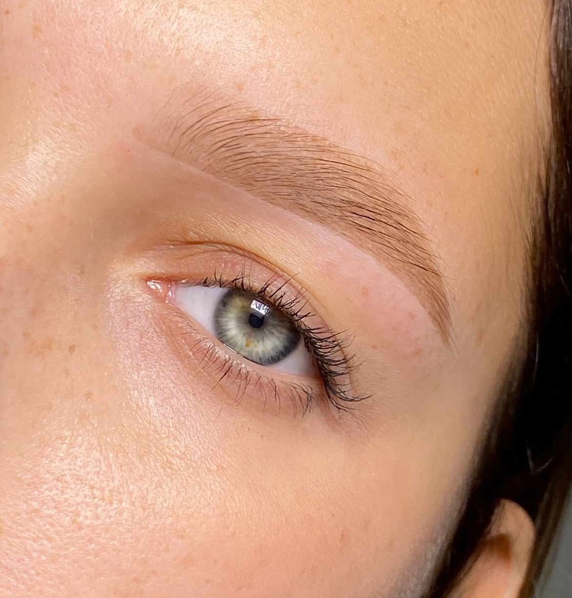 Bryn styling bryn løft brow lamination århus brow lift aarhus